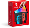Consola Nintendo Switch (modelo OLED) neón rojo/azul neón