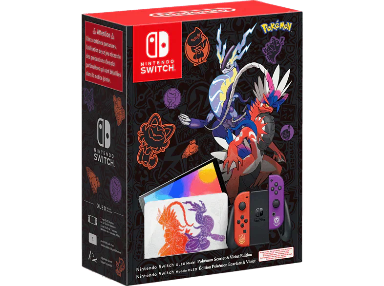 Nintendo Switch (modelo OLED) Edición Pokémon Karmesin y Púrpura